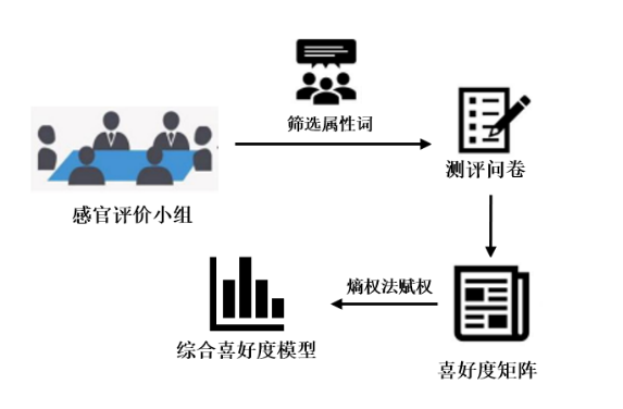 2023感官实践申报案例展示:基于熵权法的感官快速选品方法的建立3
